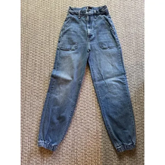 MOTHER Wrapper Patch Springy
Ankle Jeans Size 25 $268 - Picture 3 of 6